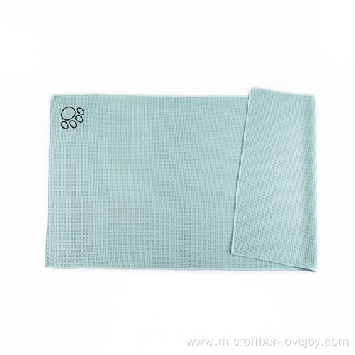 custom microfiber pet towel absorbent clean towel